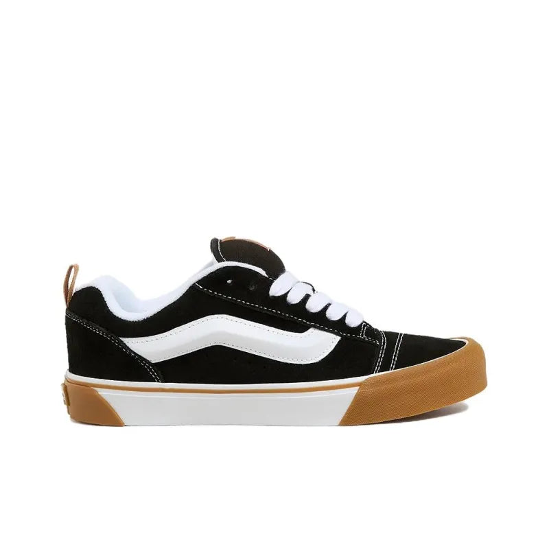 VANS KNU SKOOL LOW-TOP 'BLACK & WHITE GUM'