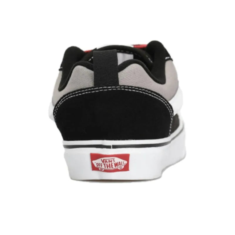 VANS KNU SKOOL LOW-TOP 'BLACK/RED'