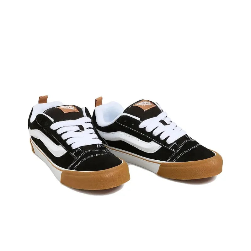 VANS KNU SKOOL LOW-TOP 'BLACK & WHITE GUM'