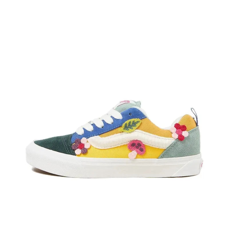 VANS KNU SKOOL LOW-TOP 'YELLOW-GREEN-BLUE'