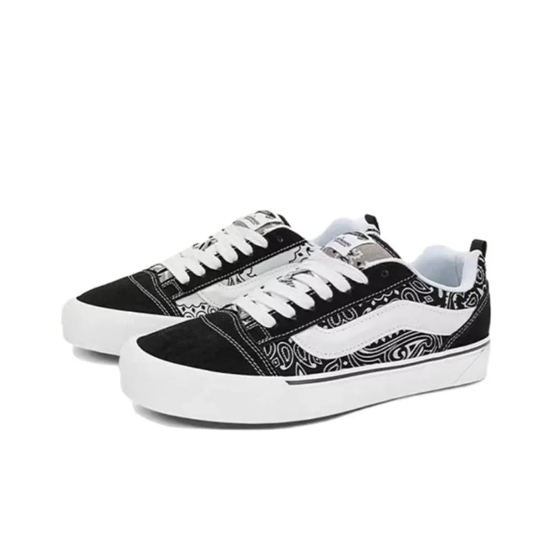 VANS KNU SKOOL LOW-TOP 'BLACK/WHITE'