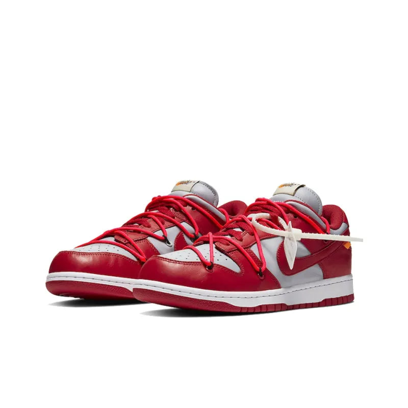 NIKE DUNK LOW OFF WHITE UNIVERSITY RED