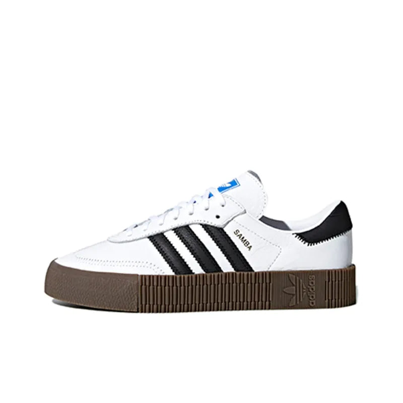 ADIDAS SAMBA WHITE BLACK GUM