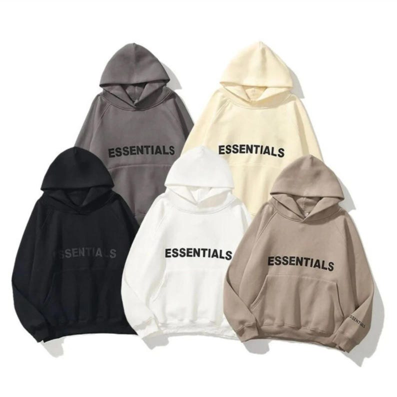 ESSENTIALS Hoodie Hip Hop Couples Sweatshirt Trendy Pullover Hooded For Teens Men Women Youth