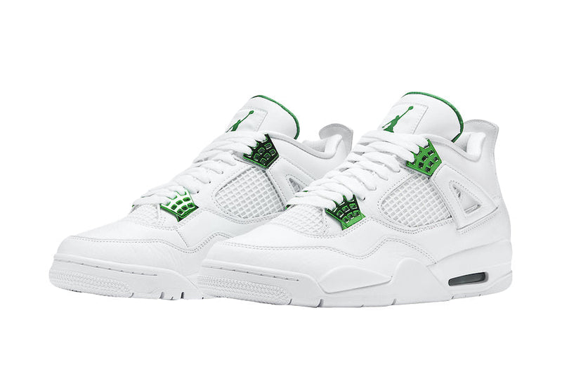 Air Jordan 4 Metallic Green