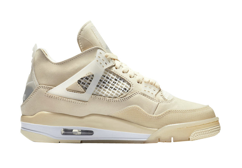 Off-White x Air Jordan 4 WMNS Sail