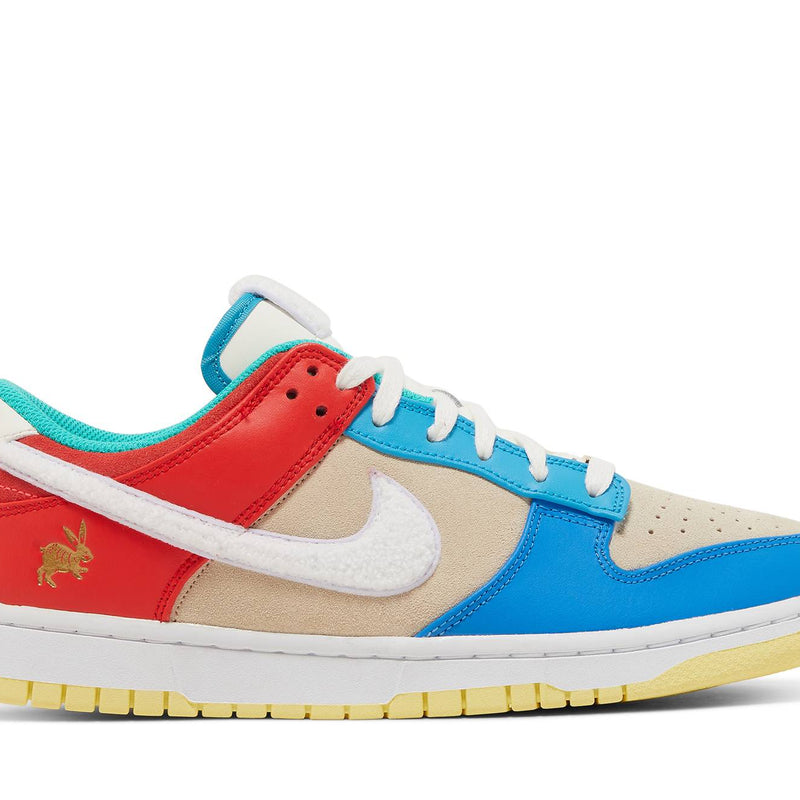 NIKE DUNK LOW ‘YEAR OF THE RABBIT BLUE ORANGE CREAM’