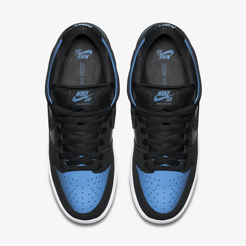 NIKE SB DUNK LOW BLACK ‘UNIVERSITY BLUE’